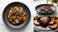 Wołowina po burgundzku: miękka po 2–3 godzinach duszenia w winie i bulionie