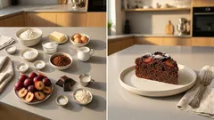 Wilgotne ciasto czekoladowe ze śliwkami – prosty przepis, który zawsze się udaje