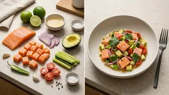 Ceviche z łososia w soku z limonki – lekka przekąska gotowa w 30 minut