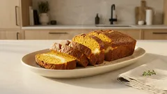 Chlebek dyniowy z kremowym serkiem – wilgotny, pachnący cynamonem i piernikiem