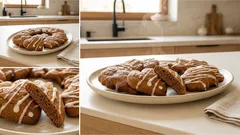 Pierniki z miodem, które szybko miękną – prosty przepis na korzenne ciasteczka